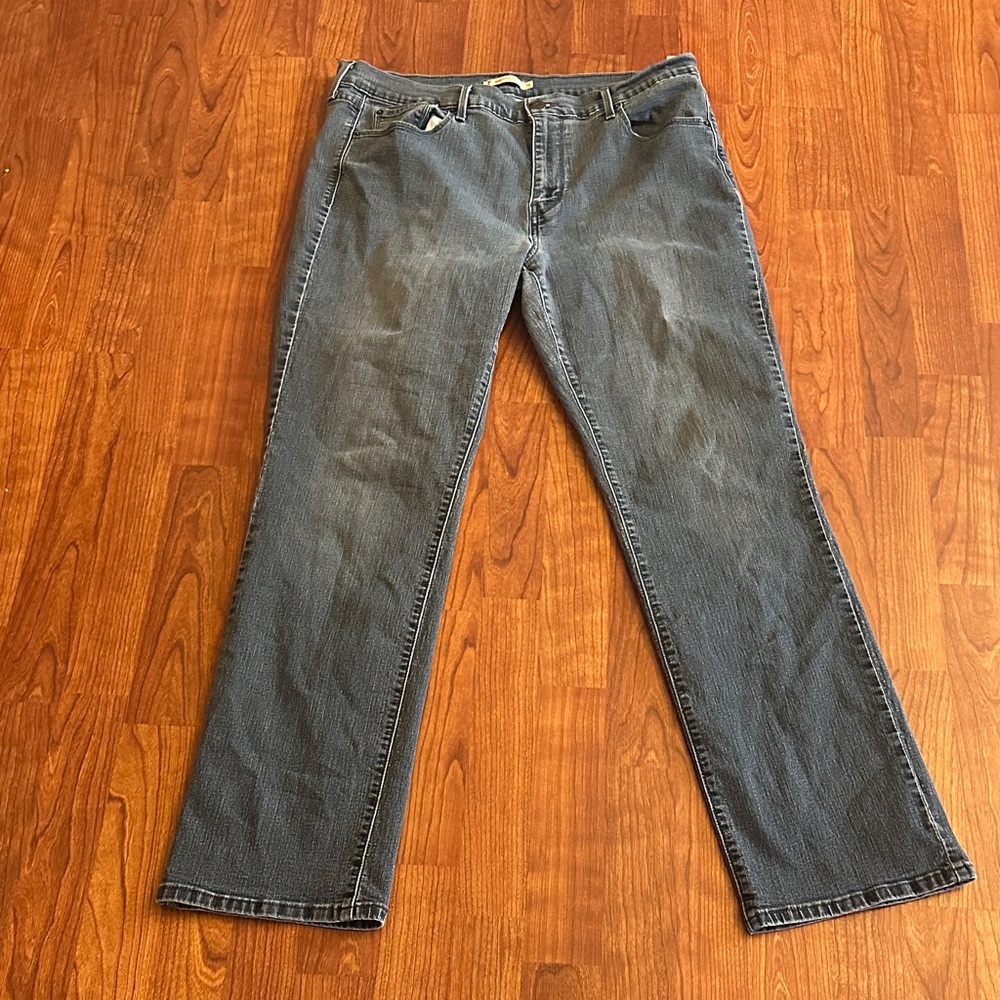 Levi’s 505 straight blue jeans size 16